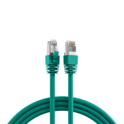 RJ45 Patchkabel Cat.8.1 S/FTP LSZH -- BC grün 2m von EFB ELEKTRONIK