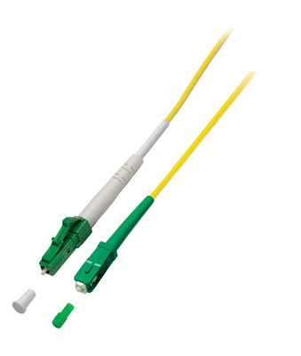 Simplex Patchkabel LC/APC-SC/APC OS2 G657A2 -- 3m LSZH 2mm gelb Simplex Patchkabel LC/APC-SC/APC OS2 G657A2 -- 3m LSZH 2mm gelb von EFB ELEKTRONIK
