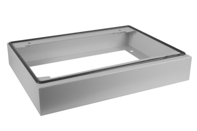 Sockel für 19" Wandgehäuse IP55, Tiefe -- 450 mm, RAL7035 Sockel für 19" Wandgehäuse IP55, Tiefe -- 450 mm, RAL7035 von EFB ELEKTRONIK