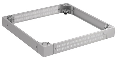 Sockel für PRO 800x800 mm, H=100 mm -- perf., RAL9005 von EFB ELEKTRONIK