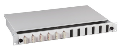Spleißbox SC 50/125µm OM4 nicht  -- ausziehbar 24 Pigtails/12 Kuppl. von EFB ELEKTRONIK