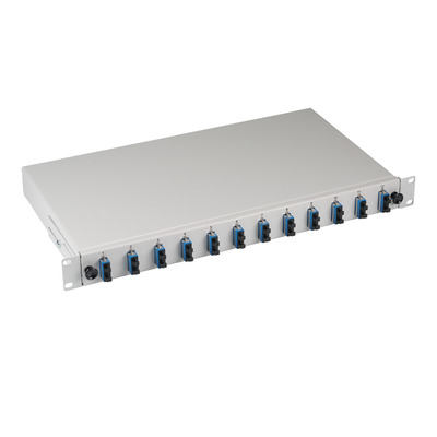 Spleißbox SC 9/125µm OS2 ausziehbar, 24 -- Pigtails abgesetzt /12 Kupplungen Spleißbox SC 9/125µm OS2 ausziehbar, 24 -- Pigtails abgesetzt /12 Kupplungen von EFB ELEKTRONIK
