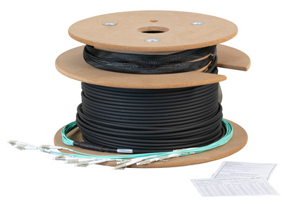 Trunkkabel U-DQ(ZN)BH 12G 50/125, LC/LC -- OM3 160m von EFB ELEKTRONIK