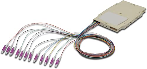 EFB-Elektronik Bestückte Spleißkassette mit farbigen abgesetzten Pigtails LC OM4 (53100,205) Marke von EFB-Elektronik