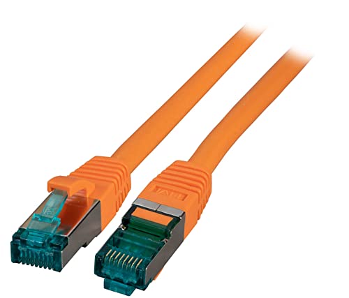 EFB-Elektronik - CAT. 6a Netzwerkkabel - 0,25 m LAN Kabel Ethernet Kabel Patchkabel - RJ45 Anschluss, S/FTP LSZH - orange EFB-Elektronik - CAT. 6a Netzwerkkabel - 0,25 m LAN Kabel Ethernet Kabel Patchkabel - RJ45 Anschluss, S/FTP LSZH - orange von EFB-Elektronik