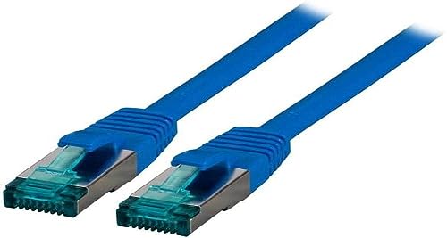 EFB-Elektronik - CAT. 6a Netzwerkkabel - 1 m LAN Kabel Ethernet Kabel Patchkabel - RJ45 Anschluss, S/FTP LSZH - blau EFB-Elektronik - CAT. 6a Netzwerkkabel - 1 m LAN Kabel Ethernet Kabel Patchkabel - RJ45 Anschluss, S/FTP LSZH - blau von EFB-Elektronik