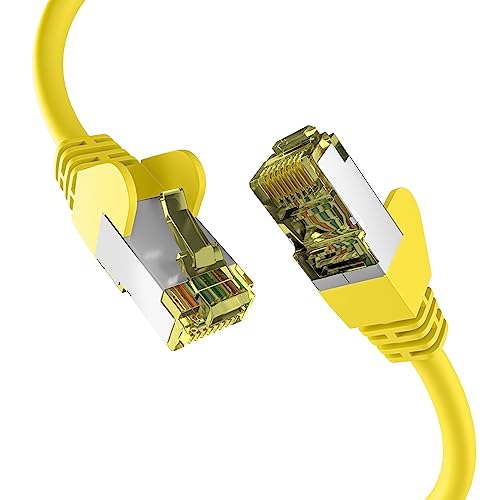 EFB-Elektronik - CAT. 6a Netzwerkkabel bis zu 10 Gbit - 5m LAN Kabel Ethernet Kabel Patchkabel mit Klinken-/Knickschutz - RJ45 Anschluss, S/FTP PIMF Schirmung - Weiß EFB-Elektronik - CAT. 6a Netzwerkkabel bis zu 10 Gbit - 5m LAN Kabel Ethernet Kabel Patchkabel mit Klinken-/Knickschutz - RJ45 Anschluss, S/FTP PIMF Schirmung - Weiß von EFB-Elektronik