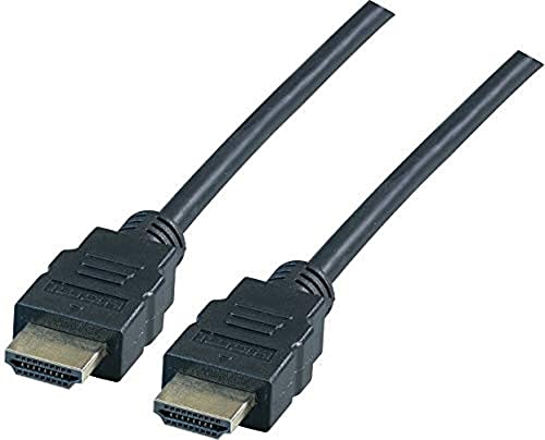 EFB-Elektronik HighSpeed HDMI Anschlusskabel mit Ethernet, Stecker Typ A - Stecker Typ A, 4K30Hz, schwarz von EFB-Elektronik