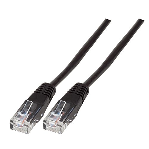 EFB-Elektronik K2422.1,5 1.5 m schwarz Netzwerk-Kabel – Netzwerk-Kabel (1,5 m, RJ-45, RJ-45, schwarz) von EFB-Elektronik
