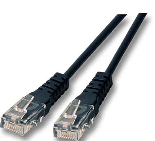 EFB-Elektronik K2422.10 10 m schwarz Netzwerk-Kabel – Netzwerk-Kabel (10 m, RJ-45, RJ-45, männlich/männlich, schwarz) von EFB-Elektronik