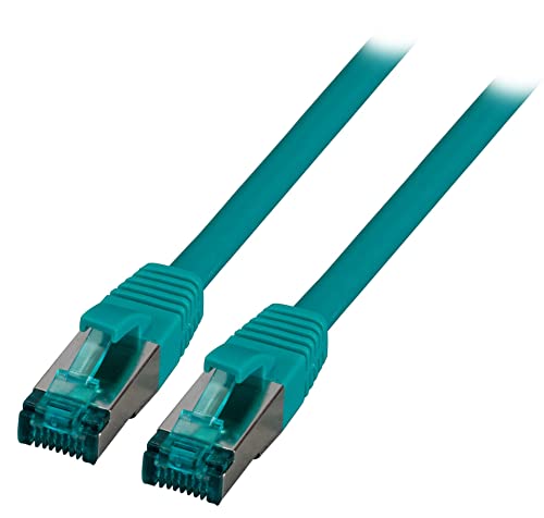 EFB-Elektronik RJ45 Patchkabel Cat.6A S/FTP FRNC - 0,5 m - grün von EFB-Elektronik