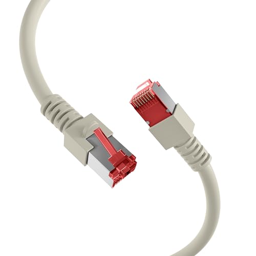 EFB-Elektronik RJ45 Patchkabel S/FTP, Cat.6, LSZH, 0.5m, grau, 1 Stück von EFB-Elektronik