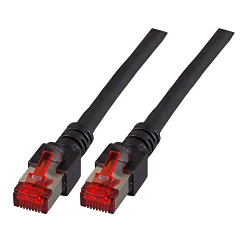 EFB Elektronik RJ45 Patchkabel S/FTP, Cat.6, LSZH, 0.5m, schwarz EFB Elektronik RJ45 Patchkabel S/FTP, Cat.6, LSZH, 0.5m, schwarz von EFB-Elektronik
