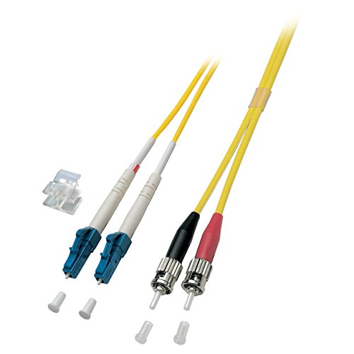 EFB-Elektronik o0361.0,5 0,5 m LC ST gelb LWL-Kabel – Glasfaserkabel von (LC, ST, 9 µm, 125 Mikrometer, gelb, männlich/männlich) von EFB-Elektronik