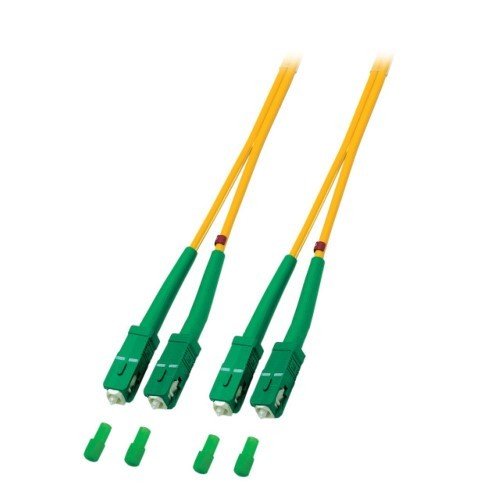 EFB-Elektronik o2561.0,5 0,5 m SC/APC SC/APC gelb LWL-Kabel – Glasfaserkabel von (SC/APC, SC/APC, 9 µm, 125 Mikrometer, gelb, männlich/männlich) von EFB-Elektronik