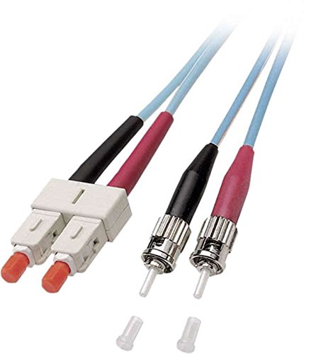 EFB-Elektronik o7353.1 1 m SC ST türkis LWL-Kabel – Glasfaserkabel von (SC, ST, 50 µm, 125 Mikrometer, türkis, männlich/männlich) von EFB-Elektronik