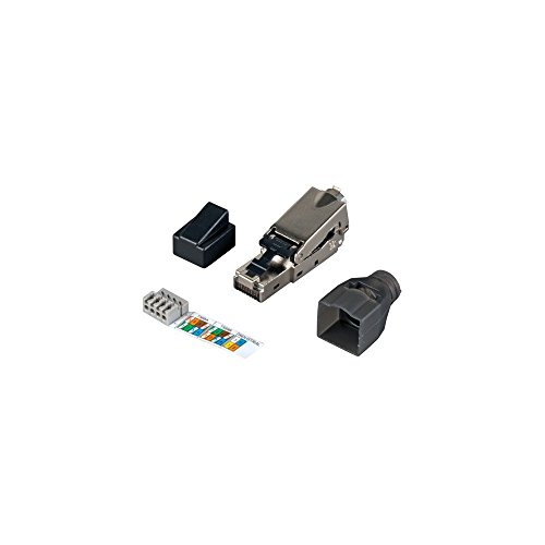 Infralan Ftps600 feldkonfektionierbarer Stecker RJ45 Cat.6 AWG22-27, Zinkdruckguß Infralan Ftps600 feldkonfektionierbarer Stecker RJ45 Cat.6 AWG22-27, Zinkdruckguß von EFB-Elektronik