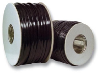 EFB NORDIC Telefonkabel flach, PVC 1x6xAWG26 schwarz, 100 m Ring, Kabeldurchmesser 6,8 x 2,35 mm - (100 Meter) von EFB NORDIC