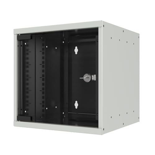 EFB 10" Wandgehäuse 9HE Tiefe 300mm 1-teilig RAL9010 von EFB