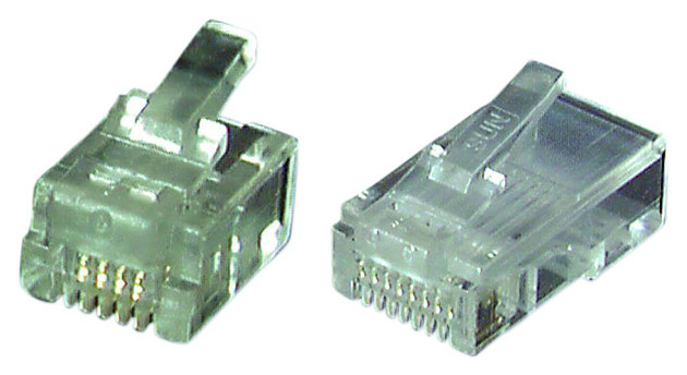 EFB 37516.1-100 MODULAR-STECKER 6/4 SR RJ11 (100 Stück) von EFB