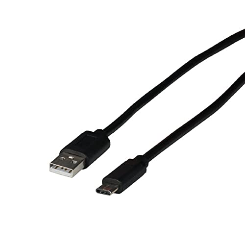 EFB Elektronik EBUSBC-USB20AK.0,5 USB Kabel 0,5 m USB 2.0 USB C USB A Schwarz von EFB