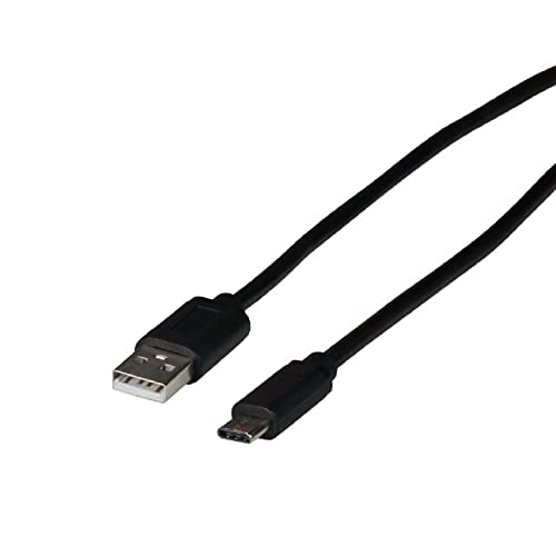 EFB Elektronik EBUSBC-USB20AK.1 USB Kabel 1 m USB 2.0 USB C USB A Schwarz von EFB