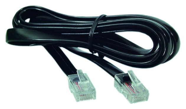 EFB K2408.10 ISDN-PATCHKABEL 10M 2XRJ45 SW von EFB