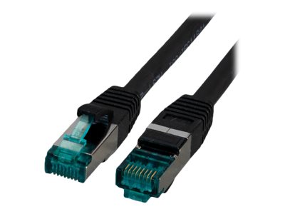 EFB Patchkabel S/FTP Cat6A SCHWARZ von EFB