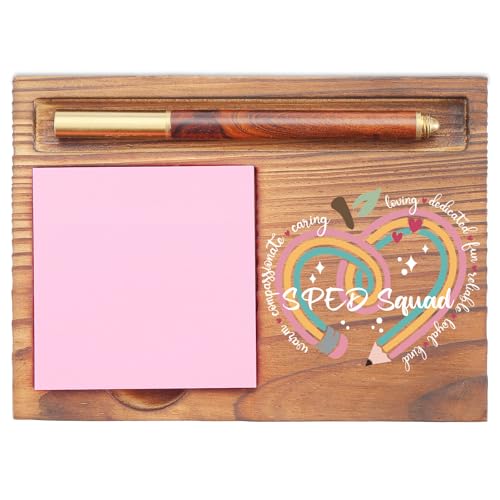 SPED Squad Haftnotizhalter, inspirierendes Geschenk für SPED-Lehrer, Schreibtisch-Organizer für besondere Bildung, Profis, Wertschätzungsgeschenk EDP192 SPED Squad Haftnotizhalter, inspirierendes Geschenk für SPED-Lehrer, Schreibtisch-Organizer für besondere Bildung, Profis, Wertschätzungsgeschenk EDP192 von EFFJNSG