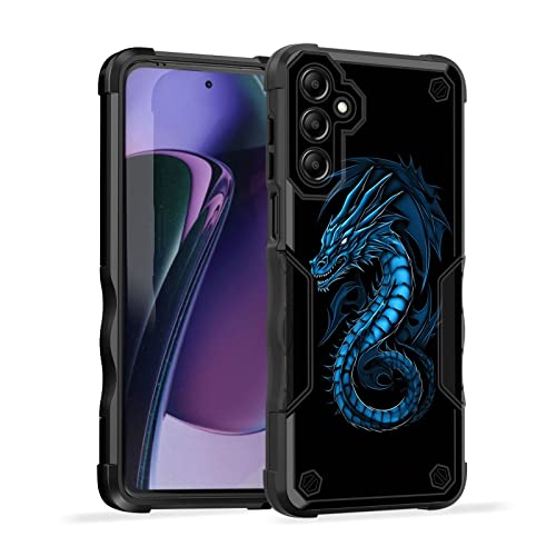EFGWSDER Schutzhülle für Galaxy A14 5G, zweilagig, 3 m Fallschutz in Militärqualität, rutschfest, strapazierfähig, stoßfest, für Samsung Galaxy A14 5G 16,8 cm (6,6 Zoll) 2023, modisches cooles von EFGWSDER
