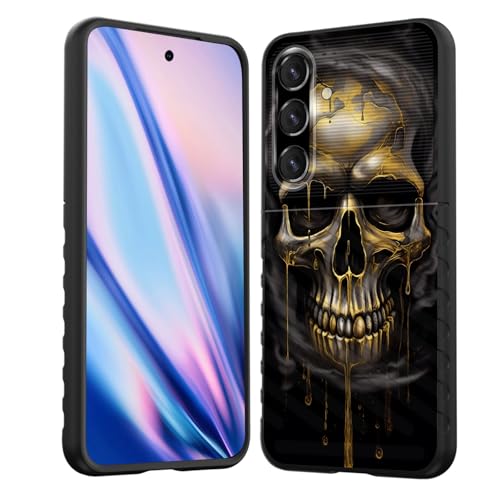 EFGWSDER Schutzhülle für Galaxy S24 FE, stoßdämpfend, flexibel, TPU-Gummi, Schutzhülle für Samsung Galaxy S24 FE 6,7 Zoll 2024, lustiger Totenkopf EFGWSDER Schutzhülle für Galaxy S24 FE, stoßdämpfend, flexibel, TPU-Gummi, Schutzhülle für Samsung Galaxy S24 FE 6,7 Zoll 2024, lustiger Totenkopf von EFGWSDER