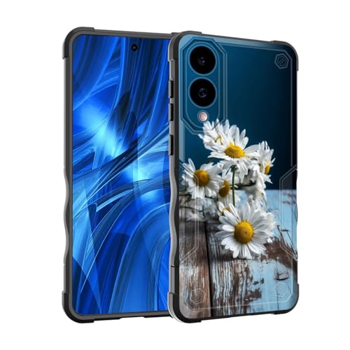 EFGWSDER Schutzhülle für Galaxy S25 Edge, zweilagig, 3 m Fallschutz in Militärqualität, robuste, stoßfeste Schutzhülle für Samsung Galaxy S25 Edge 2025, Gänseblümchen EFGWSDER Schutzhülle für Galaxy S25 Edge, zweilagig, 3 m Fallschutz in Militärqualität, robuste, stoßfeste Schutzhülle für Samsung Galaxy S25 Edge 2025, Gänseblümchen von EFGWSDER