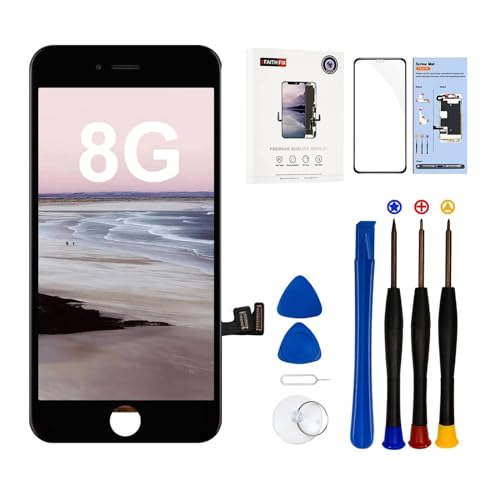 EFaith iPhone 8/SE 2020 Screen Replacement LCD 4.7" Full HD Touch Screen Digitizer with Repair Tool + Screen Protector Models A1863 A1905 A190 von EFaith