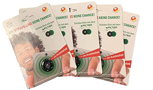 Multipack 5 E Filter Handy Strahlungschutzfilter Multipack 5 E Filter Handy Strahlungschutzfilter von EFilter