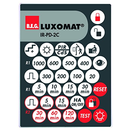 Beg det.mov/pres-i.crep – Fernbedienung ir-pd-2 C grau von EGB