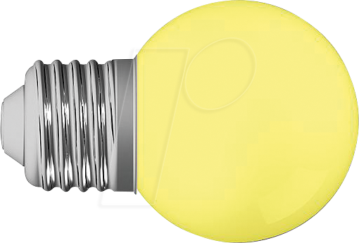 EGB 611583 - LED-Lampe, E27, 1 W, 30 lm, gelb von EGB