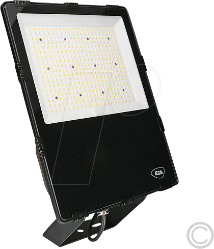 EGB 683 505 - LED-Flutlicht, 50 W, 8000 lm, 5000 K, schwarz, IP66 von EGB