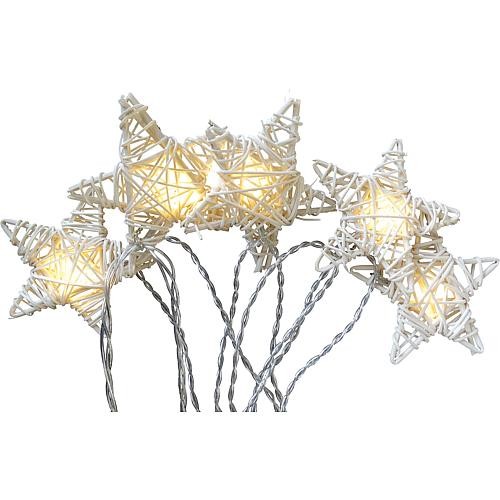 EGB LED-Dekorationskette Sterne ww mit Timer EGB LED-Dekorationskette Sterne ww mit Timer von EGB