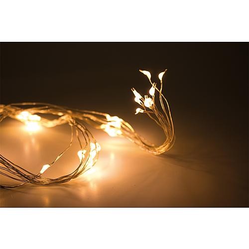 EGB LED-Micro-Bündel-Lichterkette 64 ww LED innen EGB LED-Micro-Bündel-Lichterkette 64 ww LED innen von EGB