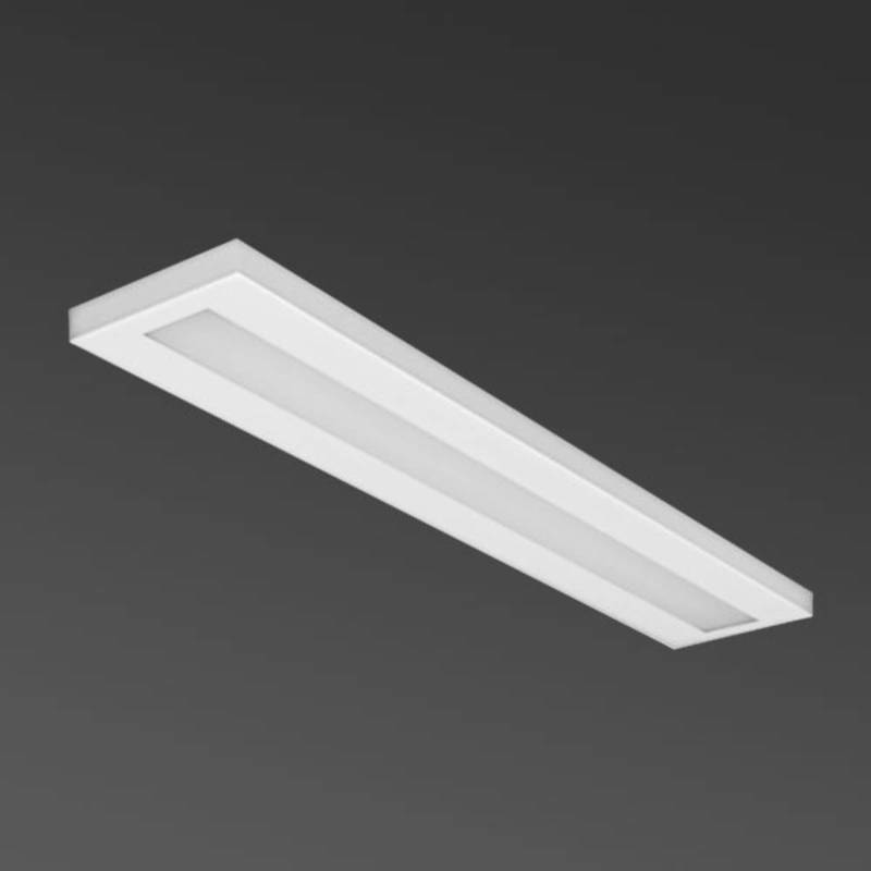 LED-Anbauleuchte in Weiß, rechteckig 48 W 3.000 K von EGG