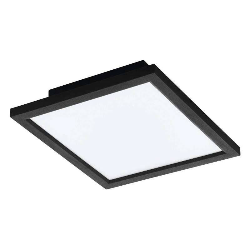 EGLO connect CCT Deckenlampe 30x30cm schwarz von EGLO connect