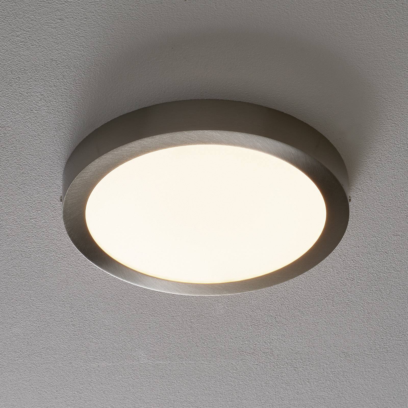 EGLO connect Fueva-C Deckenlampe rund 30cm nickel EGLO connect Fueva-C Deckenlampe rund 30cm nickel von EGLO connect