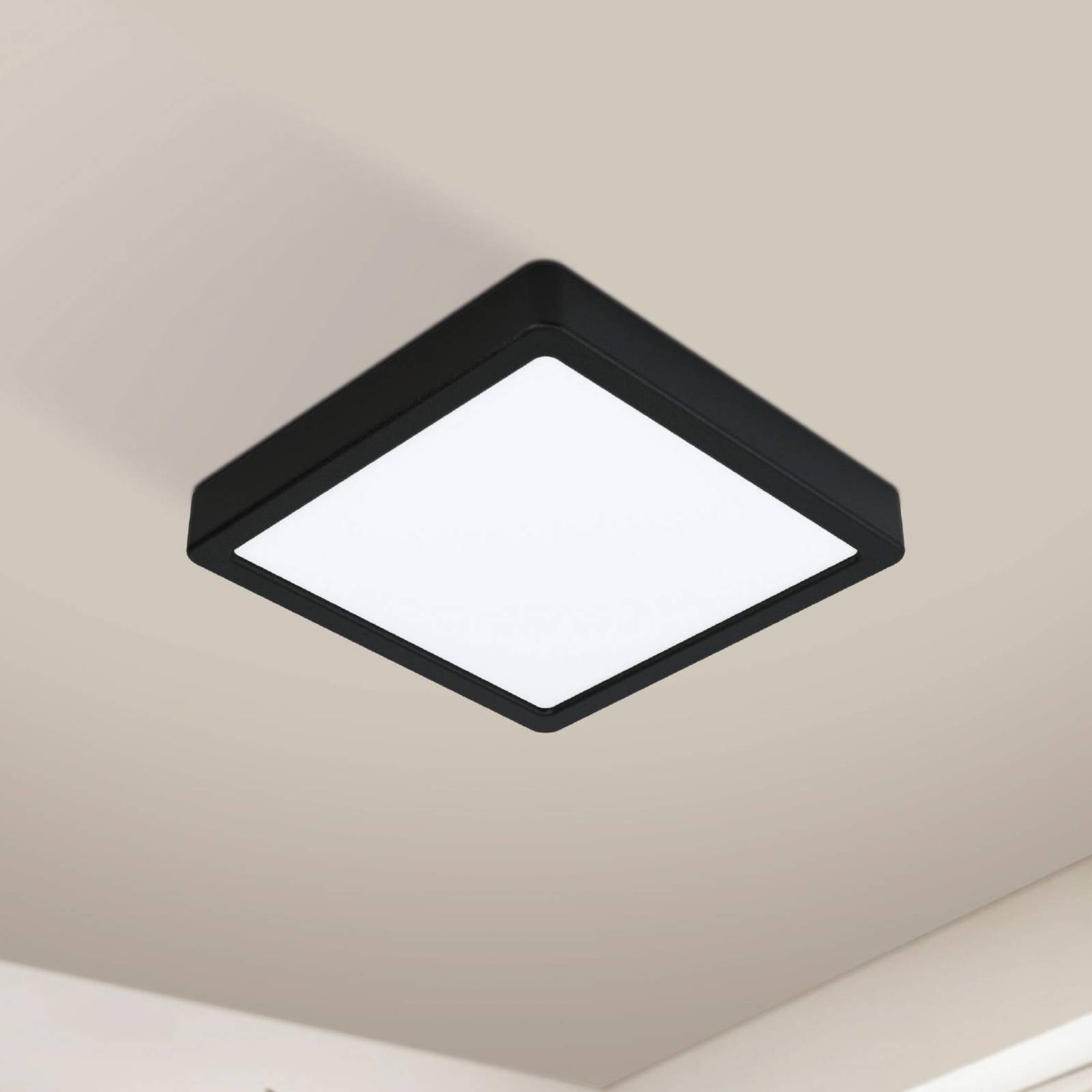 EGLO connect Fueva-Z Deckenlampe 21x21cm schwarz EGLO connect Fueva-Z Deckenlampe 21x21cm schwarz von EGLO connect