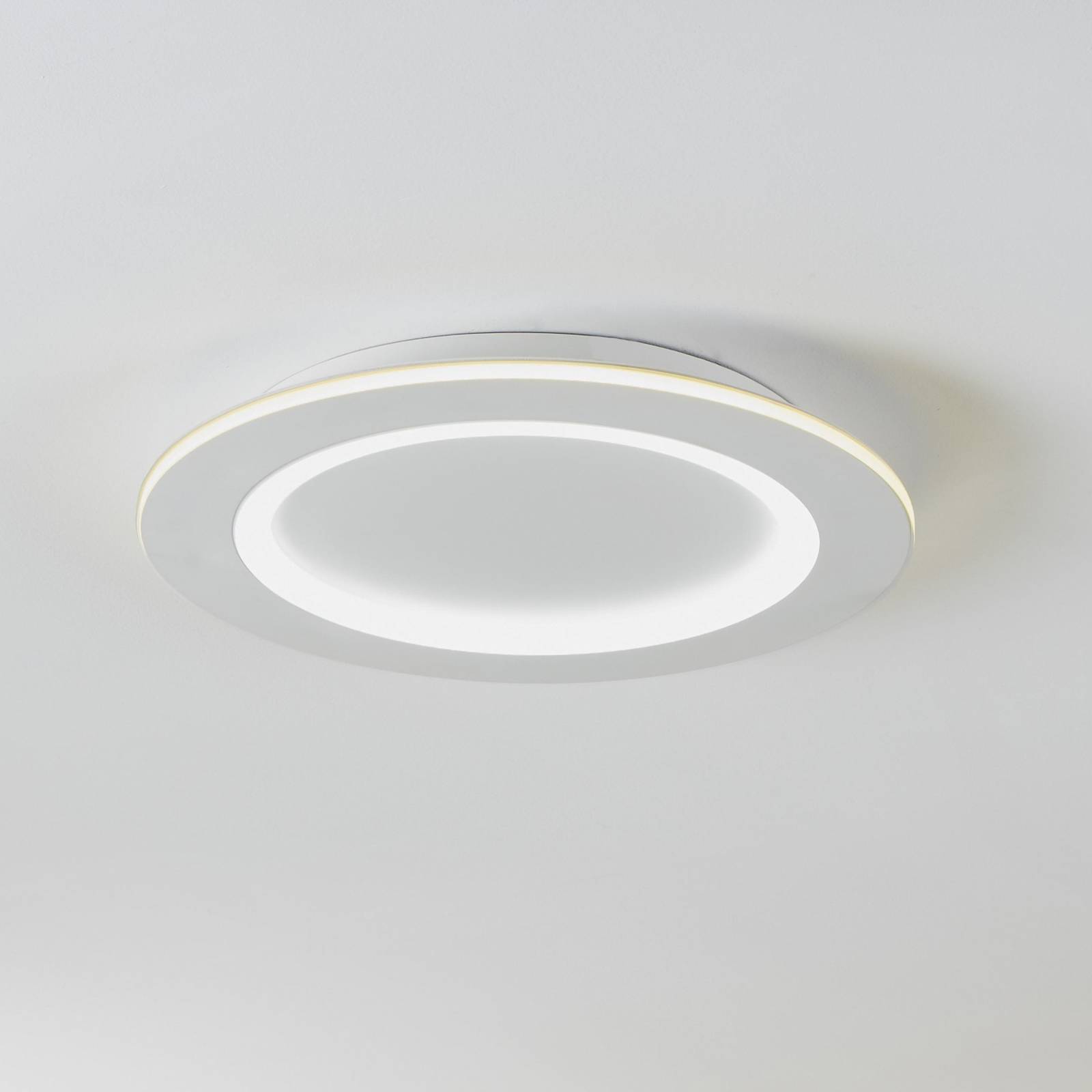 EGLO connect LED-Deckenlampe Padrogiano-Z, Ø 45 cm, weiß EGLO connect LED-Deckenlampe Padrogiano-Z, Ø 45 cm, weiß von EGLO connect
