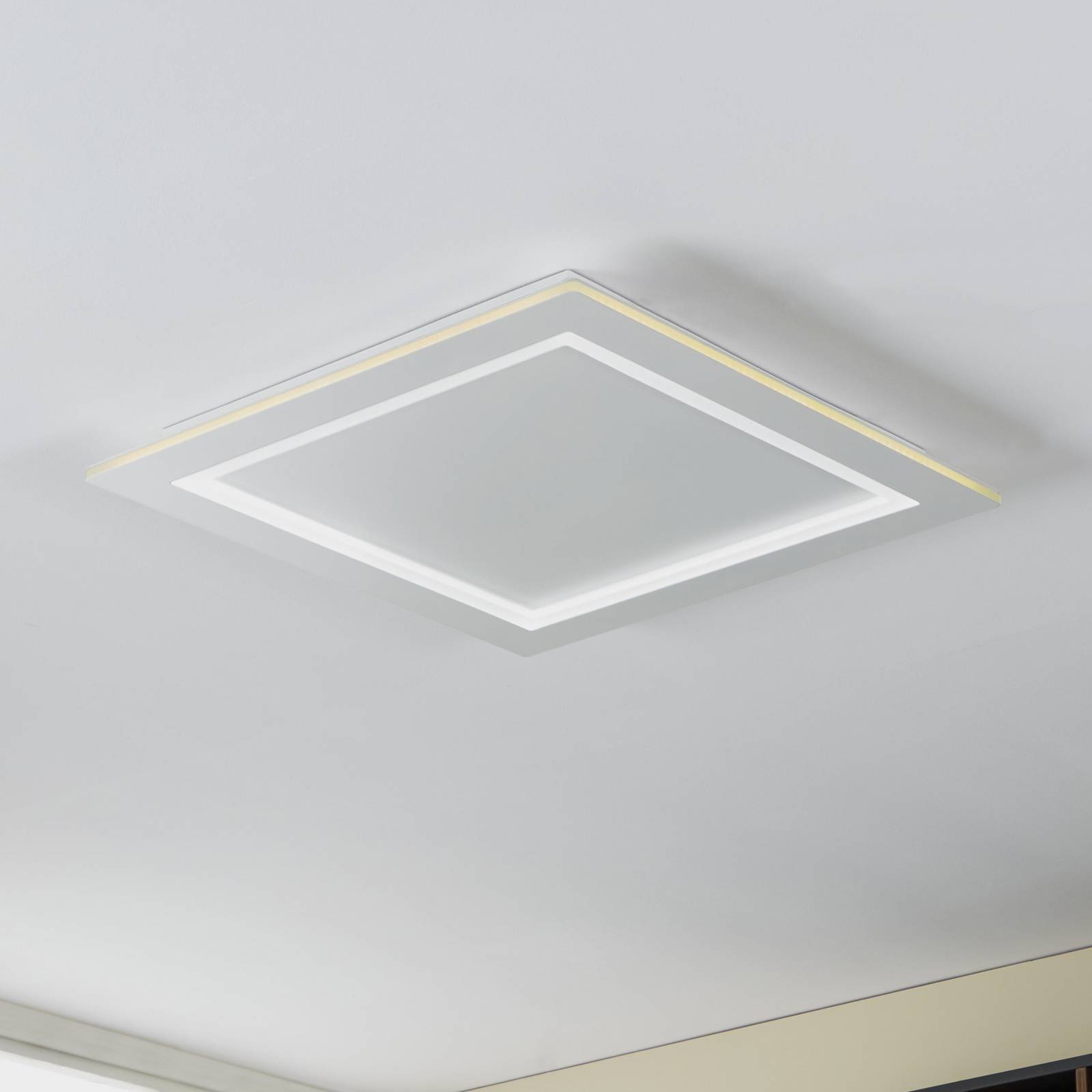 EGLO connect LED-Deckenlampe Padrogiano-Z 1-fl., 60 x 60 cm EGLO connect LED-Deckenlampe Padrogiano-Z 1-fl., 60 x 60 cm von EGLO connect