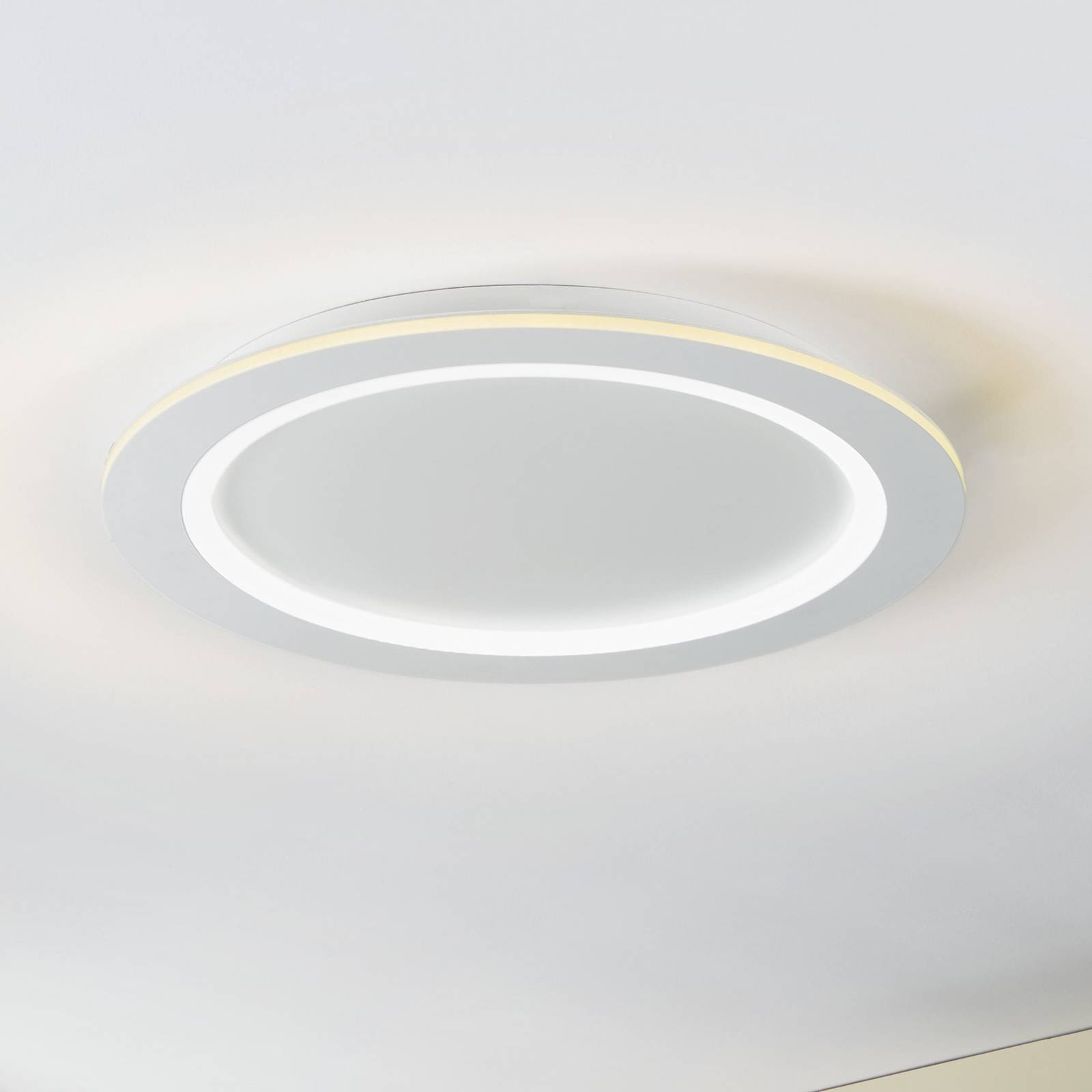 EGLO connect LED-Deckenleuchte Padrogiano-Z, Ø 60 cm, weiß EGLO connect LED-Deckenleuchte Padrogiano-Z, Ø 60 cm, weiß von EGLO connect