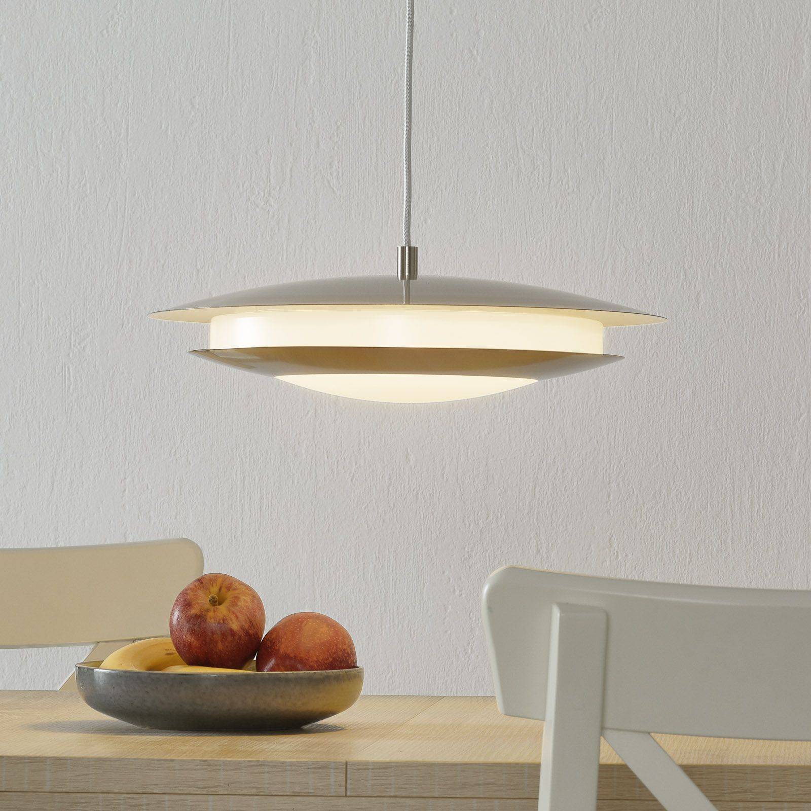 EGLO connect Moneva-C LED-Hängelampe nickel Ø 40,5 von EGLO connect