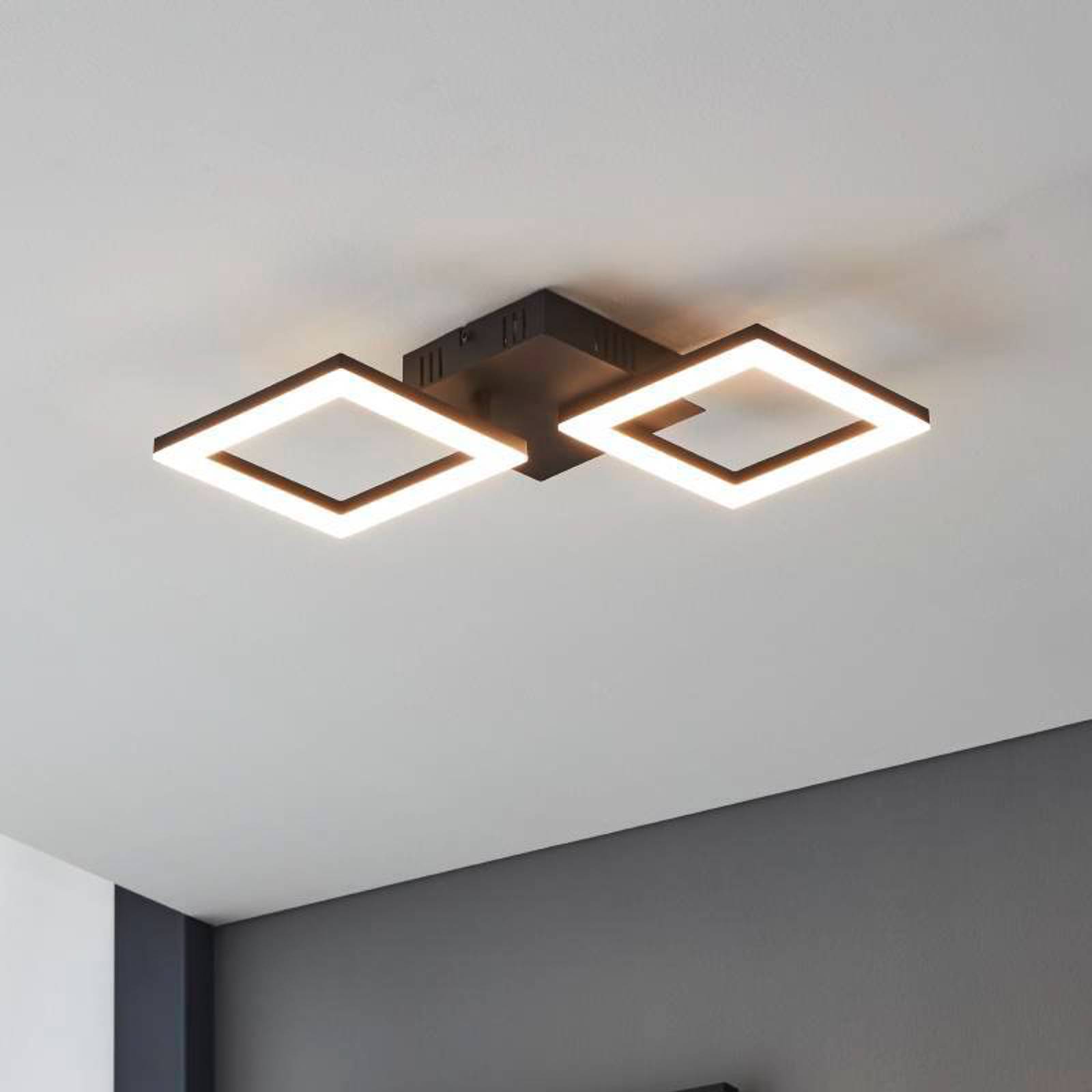 EGLO connect Paranday-Z LED-Deckenlampe 2-flg 47cm EGLO connect Paranday-Z LED-Deckenlampe 2-flg 47cm von EGLO connect