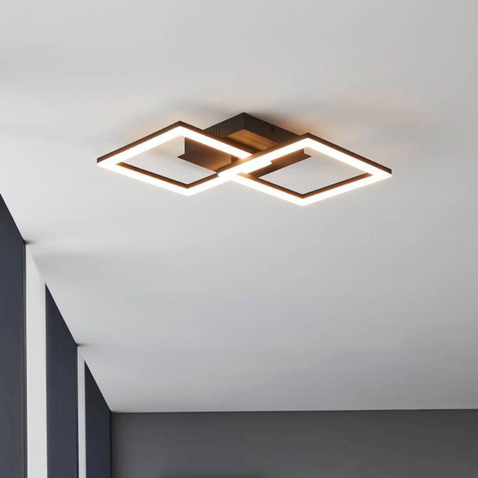 EGLO connect Paranday-Z LED-Deckenlampe 2-flg 52cm EGLO connect Paranday-Z LED-Deckenlampe 2-flg 52cm von EGLO connect