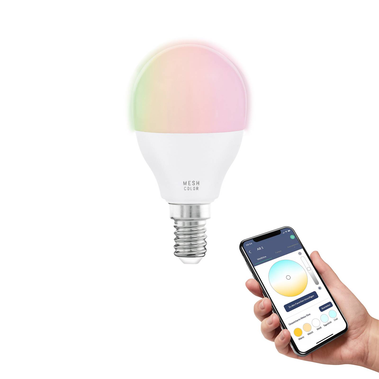 EGLO connect-z E14 P45 LED-Lampe 5W 470lm RGBW EGLO connect-z E14 P45 LED-Lampe 5W 470lm RGBW von EGLO connect